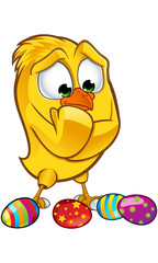 Easter Chick Character