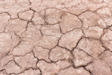 Cracked ground,Dry land. Cracked ground background,Dry cracked ground filling the frame as background, Drought land