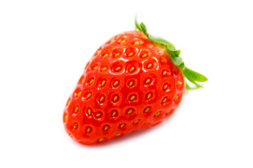 Strawberries berry isolated on white background