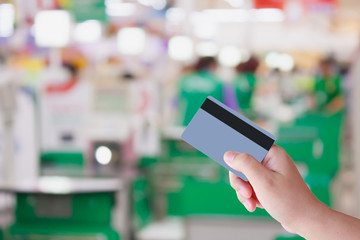 Paying credit card for purchases