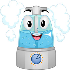 Humidifier Mascot Filled with Water