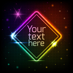 Abstract geometric background with space for your text