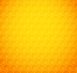 Seamless abstract honeycomb pattern