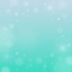 Blurred vector background with bokeh