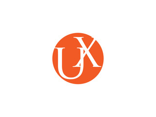 Double UX letter logo
