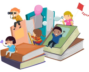Stickman Kids Giant Books Play © BNP Design Studio