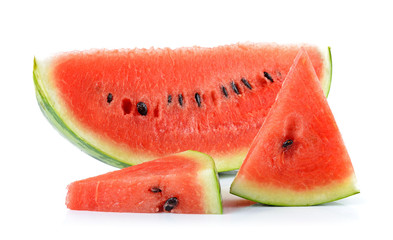 Watermelon isolated on the white background
