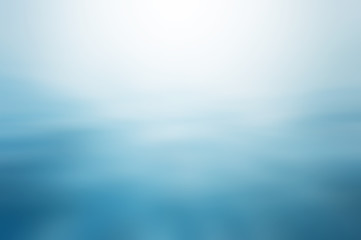 Clear blue water, seascape ripple abstract in blurred background - obrazy, fototapety, plakaty