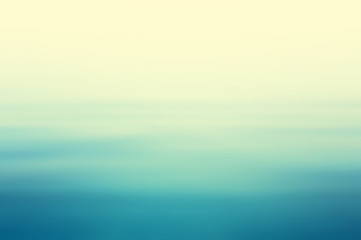 Abstract clear blue water in blurred background concept