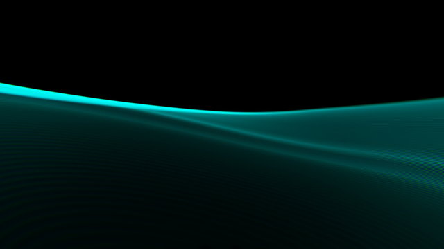 Distorted Digital Waves Background (25fps). Distorted high-tech waves of data points flowing through the frame like water.
