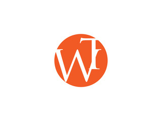 Double WT letter logo