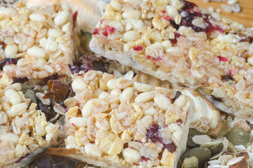 muesli energy bars