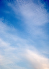 abstract background with defocused beautiful colorful flame clouds in the sky