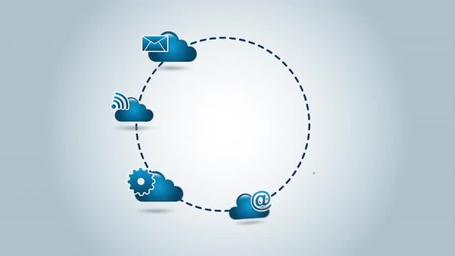 Tecnology icons design, Video Animation