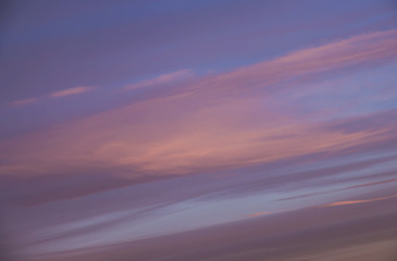 abstract background with defocused beautiful colorful flame clouds in the sky