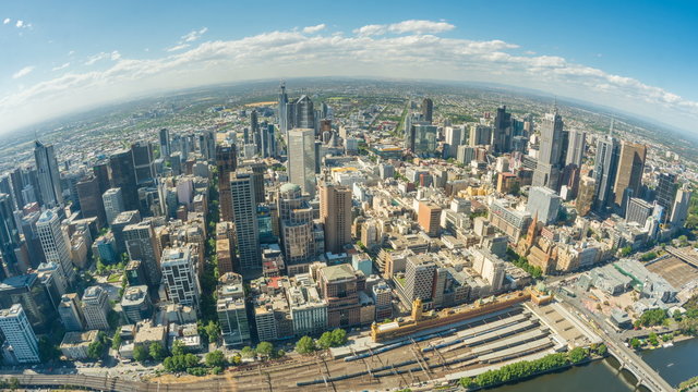 4k timelapse video of Melbourne in daytime