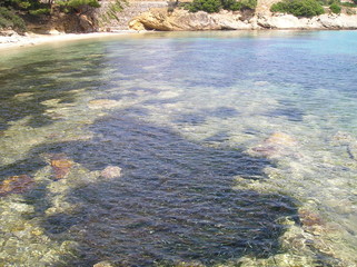 sardinial landscape cala moresca bay