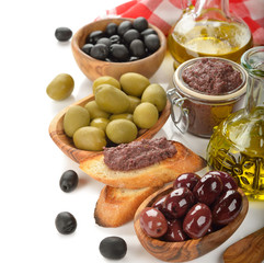 Olives and olive oil