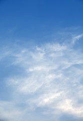 abstract background with defocused beautiful colorful flame clouds in the sky