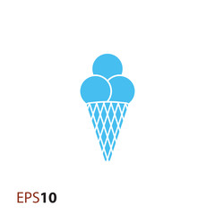Ice cream icon for web and mobile