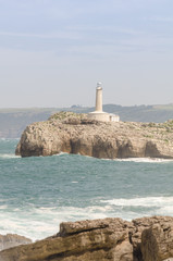 Santander Coastline's Lighthouse.