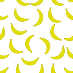 Obraz na płótnie Canvas seamless pattern with bananas