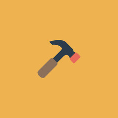 Hammer flat icon