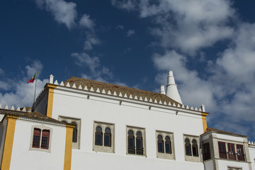 Fototapeta na wymiar Palácio Nacional de Sintra Portogallo Lisboa