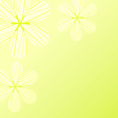 Fototapeta na wymiar abstract chamomile