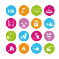 Fototapeta premium construction icons
