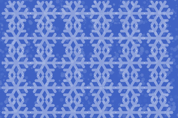 White and blue Christmas background copy space 