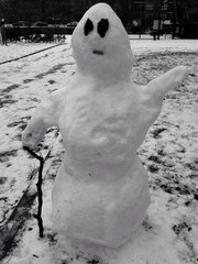 schneemann aus scream