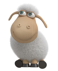 Obraz premium 3d ridiculous sheep