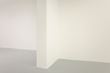 White wall corner photograph