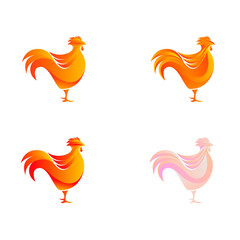 chicken logo template.