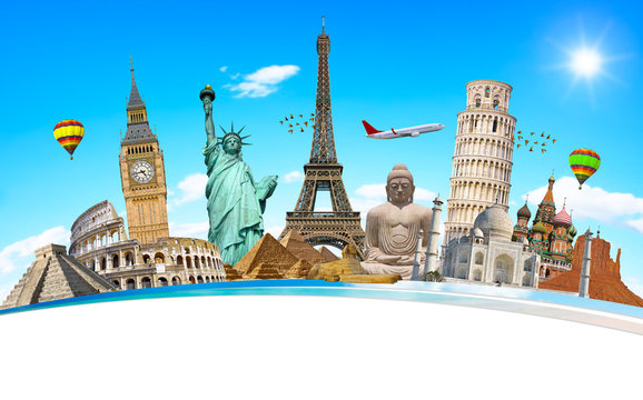 Famous monuments of the world