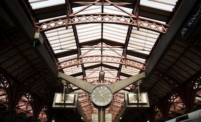 Copenhagen central train station
