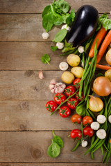 Fresh healthy organic vegetables. © bit24