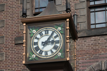 Fototapeta na wymiar Otaru Steam Clock Tower