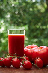 Tomatoes and juice