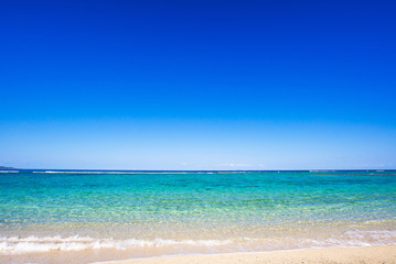 沖縄のビーチ・根路銘海岸
