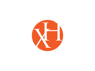 Double XH letter logo