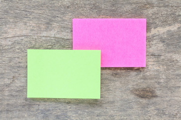 reminder stick note
