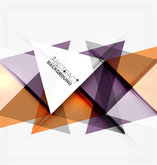 Geometrical vector background, circle shapes 