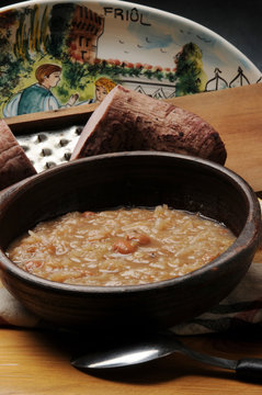 Soup Brovada Broade Minestra di Brovade Suppe Sopa Cucina friulana Friaulische K&uuml;che Juha Zupa Rapa Speiser&uuml;be Rzepa Turnip Friuli Cucina italiana Fri&ucirc;l Brovade