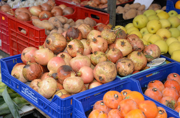 Obst auf einem Markt