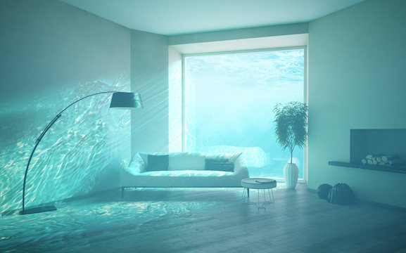 underwater  flooding interior