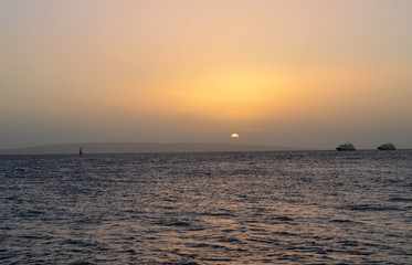 Sunrise at the Red Sea
