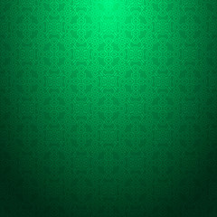 Spring green geometric pattern