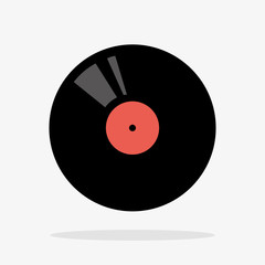 Vinyl Icon in Vector